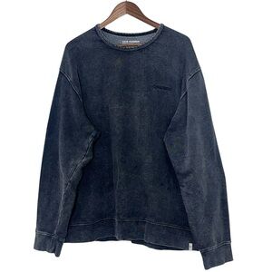 Fair Harbor Black Acid Wash Men’s Crew Neck Sweatshirt XL